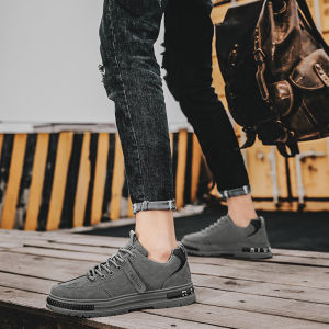 ลดเลือน รองเท้าผู้ชาย รองเท้าหนังลำลองผู้ชาย รุ่นใหม่ เทรนด์สปอร์ตสไตล์เกาหลี หลากสี สวมใส่สบาย