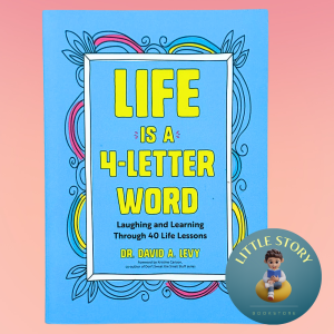 CLEARANCE (Foxing) Life Is a 4-Letter Word Laughing and Learning Through 40 Life Lessons David Levy