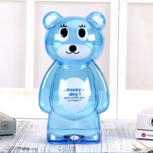 piggy bank for kids tabung tabung duit XUECHUANGYING Smiling Face Cartoon Home Decor Save Money Fun Childhood Cartoon Bear Birthday Gifts Money Box Kids Toys Piggy Bank 存钱罐 生日礼物