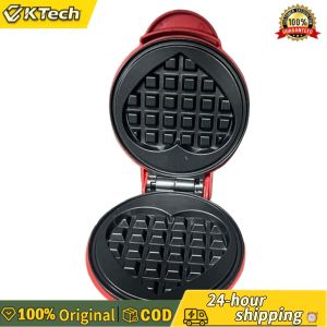 【Free Shipping】 Mini Waffle Maker Nonstick Nonstick Surface Compact Quick Heat-Up Kitchen Appliance for Breakfast