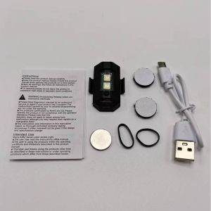 Flash aircraft light Flash motorcycle magnetic drone warning light flash motorcycle warning light
