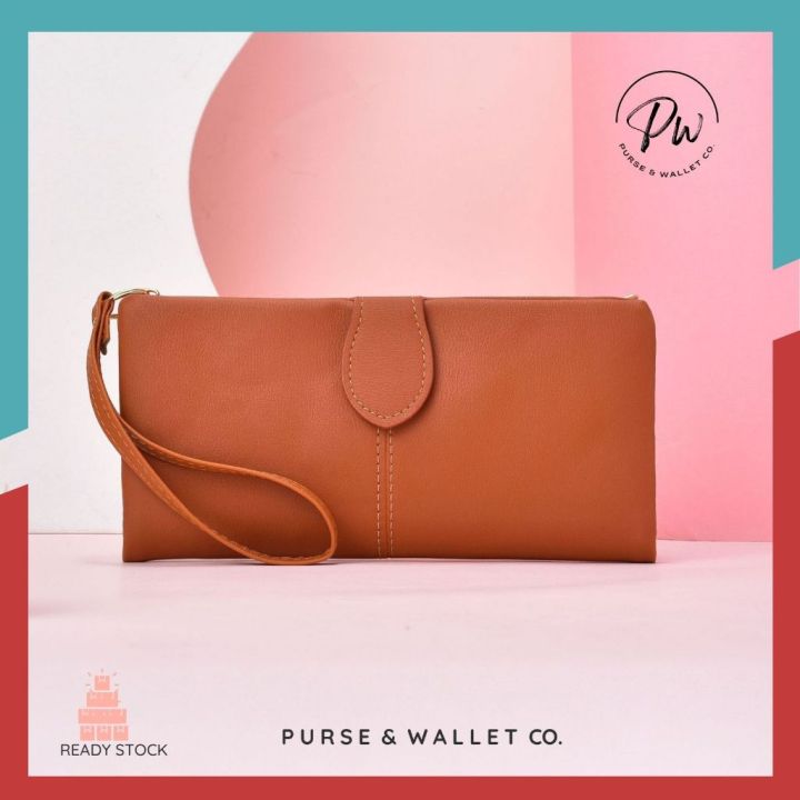 Tulip Long Purse Woman PU Leather | Dompet Panjang Wanita/Perempuan ...