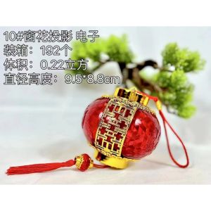 Lampu Lampion Led Imlek Cina Baterai Listrik Out Indoor Hiasan Gantung Model Bulat Pajang Lonjong