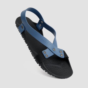 Sandal Karet Pria Dewasa Terbaru Camou Borneo Blue Kuat Tahan Air Empuk Tebal Anti Licin dan Keren