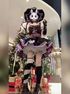 Identity V Gardener cos Maid Lolita Dress Halloween Cosplay Costume