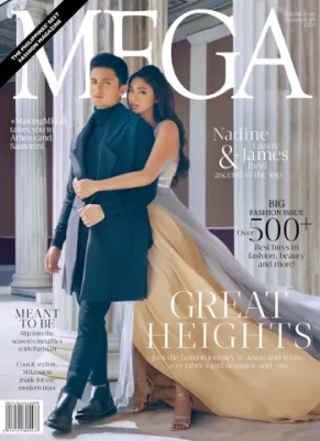 MEGA Magazine September 2016 JADINE featuring James Reid and Nadine Lustre