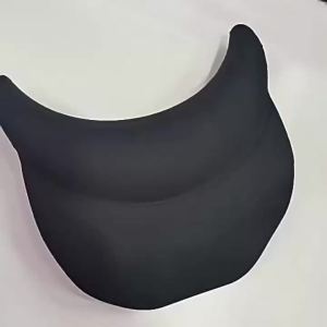 Shampoo Bowl Neck Rest for Sink Silicone Neck Rest Cushion with Suction Cup Non-Slip Hair Washing Sink Neck Support for Wash Basin with Hair Dye Gloves