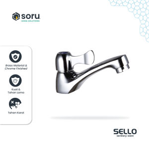 SORU - Kran Wastafel Keran Air Cuci Tangan Dingin - Basin Faucet Single - SELLO SL9206