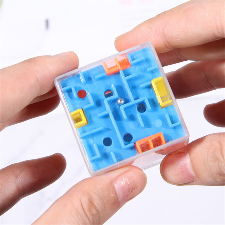 3 PCS Large Labyrinth 3D Maze Cube Puzzle, 2025 New 3.3in