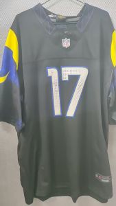 2025nfl ชุดฟุตบอลอเมริกัน ยักษ์ใหญ่ 44#skattebo ขายส่งเสื้อเจอร์ซีย์สไปค์บอลพร้อมโลโก้