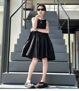 💖Ready Stock💖Kids Girls Sleeveless Long Dress (H180/H150)