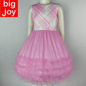 Big Joy Girls Cotton Dress Karsyn with Tutu Skirt with Raffles For Ages 1 to 5 Years Old 554449