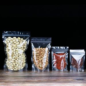 STP Standing Pouch Seal Zip Bening Ukuran 16x32 - 20x29 - 16x24 - 14x22 - 12x20 - 10x17 - 9x15 50Pcs