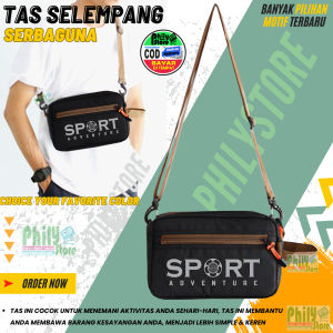 Tas Selempang Pria Premium - Slingbag Pria Wanita Perahu Tas Pouch Handbag Slingbag Tas Slempang Tas MESSENGER Fanny Pack tas slempang tas pinggang slingbag waist bag Tas Selempang / Clutch / Make up Pouch