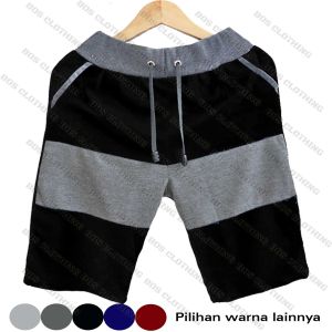 Celana Pendek Kombinasi Babby Terry / Kolor Katun Santai / Celana Chino Standar dan Jumbo
