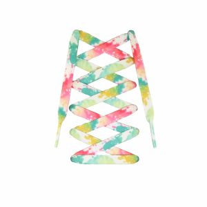 Teeoff Flat Printed Shoelaces Shoe Laces for Sneakers Designer Fun Shoestring