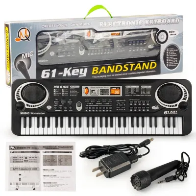 Đàn Piano Điện 💖 𝑭𝒓𝒆𝒆𝑺𝒉𝒊𝒑 💖 Đàn piano giá rẻ 61 phím Kích thích trí thông minh và tự học hỏi
