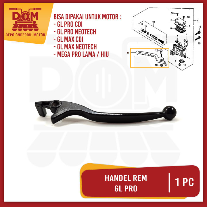 Handel%20Rem%20GL%20PRO%20Kanan%20Hitam%20(PSP)%20Handle%20Hendel%20Brake%20Tuas%20Tarikan%20Rem%20Depan%20Bagian%20Kanan%20Honda%20-%20Image%202