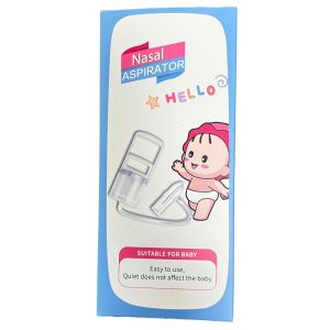 Máy hút mũi cho bé kéo tay thế hệ mới KidsWorld Nasal Asprirator KWHM02 chất liệu nhựa nguyên sinh lực hút mạnh an toàn cho bé