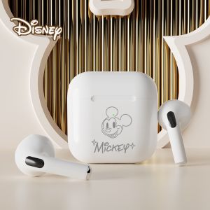Disney Pro4 (FX-951B) TWS Wireless Bluetooth Earphone V5.3 Noise Reduction Lucu Olahraga Headset With Mic