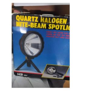[ĐÈN PHA CẦM TAY HALOGEN 12V]MÃ H3-12V Độ Sáng CaoXa-Có Chân Đế Dựng lên Được-Cho CanoDu ThuyềnTàu ThủyCông Trình
