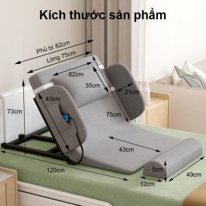 Đệm nâng hạ tự độn đa năng Thiết bị hỗ trợ ngồi dậy Chuyên cho người già bệnh nhân và bà bầu
