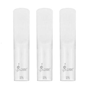 Pack of 3 Sax Reed Sax Repair Accessory Sax Reed Saxophone Reed Resin Texture Replacement Reed Suitable for Musicians