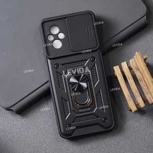 Realme C67 Case Robot Ringstand Slide Kamera Realme C67
