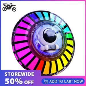 【Koo Tigers】Air Freshener Sound Control Auto Perfume Diffuser 256 Colors Aromatherapy Diffuser App Control Music LED Light Strip RGB