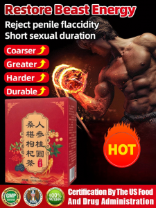 Ginseng Astragalus Angelica Longan Mulberry Wolfberry Tea/Winter Health Tea for Men Who Stay Up Late and Regulate Qi and Blood 人参桂圆枸杞养颜茶