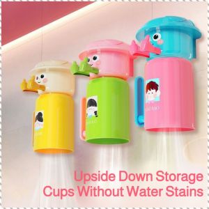 ที่วางแก้วบ้วนปาก ล้าง ที่ใส่แก้วแปรงสีฟัน ไม่มีการเจาะ ระบายอากาศและระบายอากาศ ปรับความสูงได้