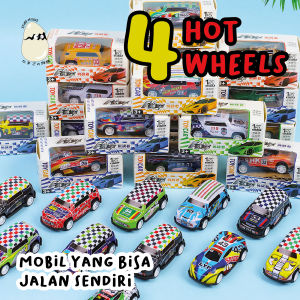 Mainan mobil anak mini Hot wheels pullback mobil balap anak mobil mainan tarik mundur bisa jalan