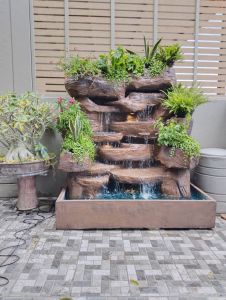 น้ำตกหินน้ำตกจำลองน้ำตกเทียมน้ำตกปูนปั้นน้ำตกหน้าบ้านน้ำพุตกแต่งพร้อมจัดส่ง