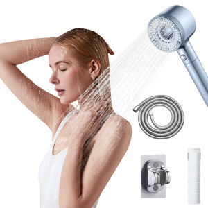 [Vktech] Premium Shower Head Dispenser with Hose and Built-in Filter for Home Water Conservation and Relaxing Bath