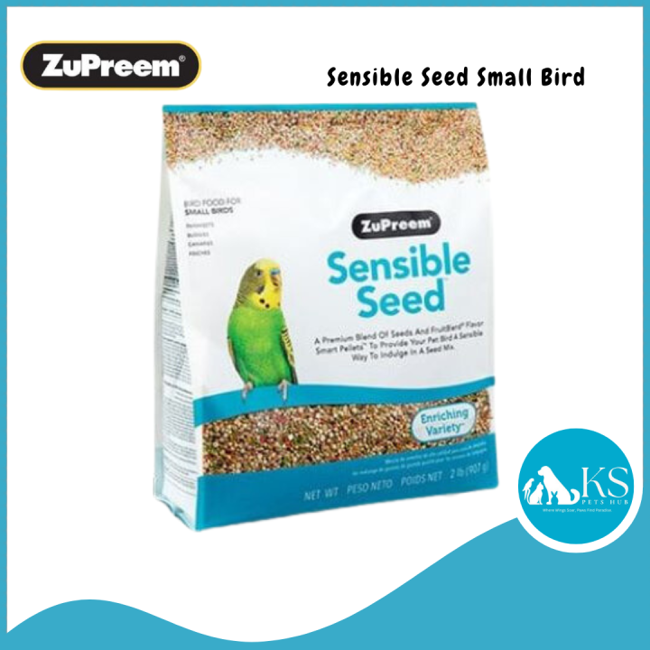 Zupreem Sensible Seed Small Bird 2lb Parrot Bird Food Diet | Lazada ...