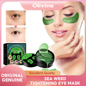EELHOE Seaweed Tightening Eye Mask Anti Wrinkle Age Moisturizing Remove Dark Circle Hydrating Patches Eye Skin Care Beauty Moisturizing Eye Mask Anti-aging Golden Seaweed Firm Gel Eye Patch Lift Tighten Anti-wrinkle Repair Eye Mak