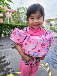 ชูชีพสวมแขนเด็กเล็ก 1.5-4 ขวบ โฟมหน้า ช่วยพยุงตัว ลายเพียบ พร้อมส่งทันที