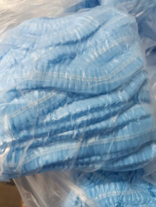 Bao tóc con sâu chưa tiệt trùng.Bịch 100 cái