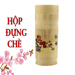 Hộp đựng chè khô bằng tre thân thiện với môi trường- không độc hại bền đẹp gần gũi với thiên nhiên