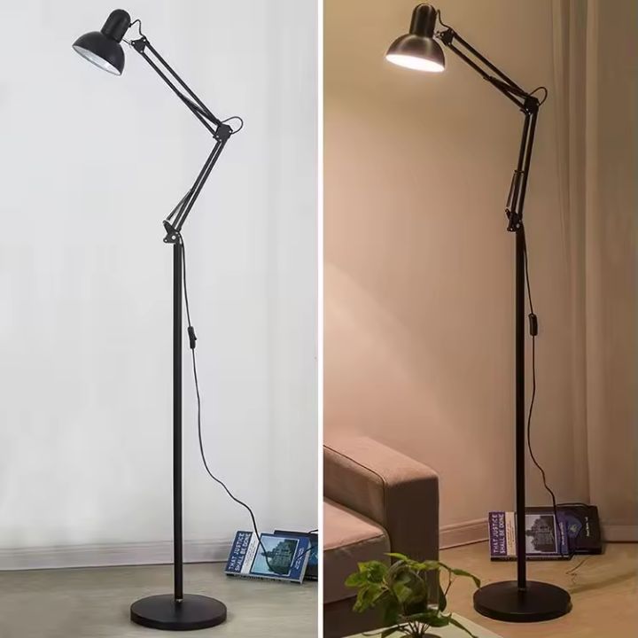 Adjustable lamp deals stand