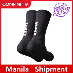 CONFINITY Cycling Socks Breathable Racing Mountain Bike Bicycle Middle Tube Outdoor Sports Running Sock