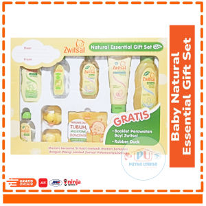 Zwitsal Baby Natural Essential Gift Set Zwitsal Baby Spa Zwitsal Paket Perawatan Bayi