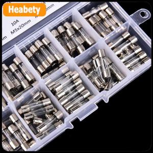 【2-3 ngày giao hàng】 100 cái bộ 5x20mm nhanh chóng thổi ống thủy tinh cầu chì các loại bộ dụng cụ nhanh chóng thổi thủy tinh cầu chì