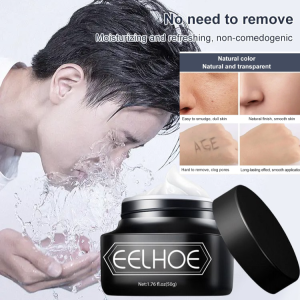 Mens All In One Lightweight Acne Covering Cream For Clear Smooth Complexion Men’s Moisturizing Concealer Cream Working Mans 5-Minute Routine Grooming Essential For Busy Men Mens Tone Up Cream No Makeup Look Fast Absorbing Non Greasy