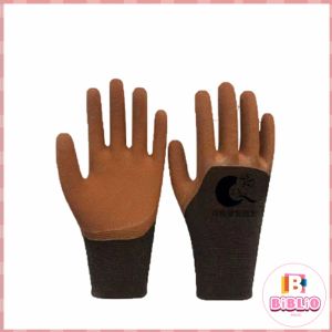 BIBLIO Comfort Grip Glove Rubber Protective Gloves Cut Resistance Gloves Work Gloves