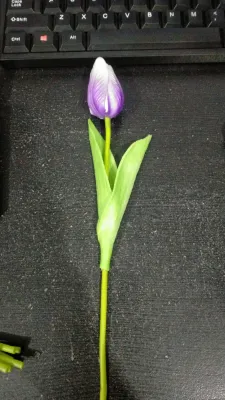 Artificial Tulip Latex Bunga Palsu Plastik Dekorasi Hiasan Rumah Kantor Artifisial Buatan Tanaman BG03