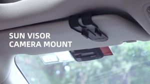 Sunnylife Car Sun Visor Mount Holder For Insta360 X5 Series/DJI Osmo Nano/Osmo 360 Series/Hero 13 Camera Smartphone Accessories