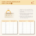 Cera 916 Gold Rings Blushing Love Ring S9059. 