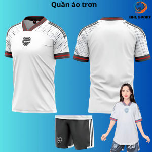 (Vải thun mè) Áo bóng đá CLB Arsenal trắng đỏ đen 2024/2025 áo bóng đá in tên số theo yêu cầu ĐHL SPORT
