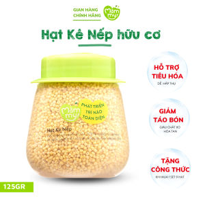 Đậu hạt hữu cơ cho bé ăn dặm Mămmy: Đậu lăng đỏ đậu gà kiều mạch diêm mạch hạt chia kê nếp bé từ 6 tháng